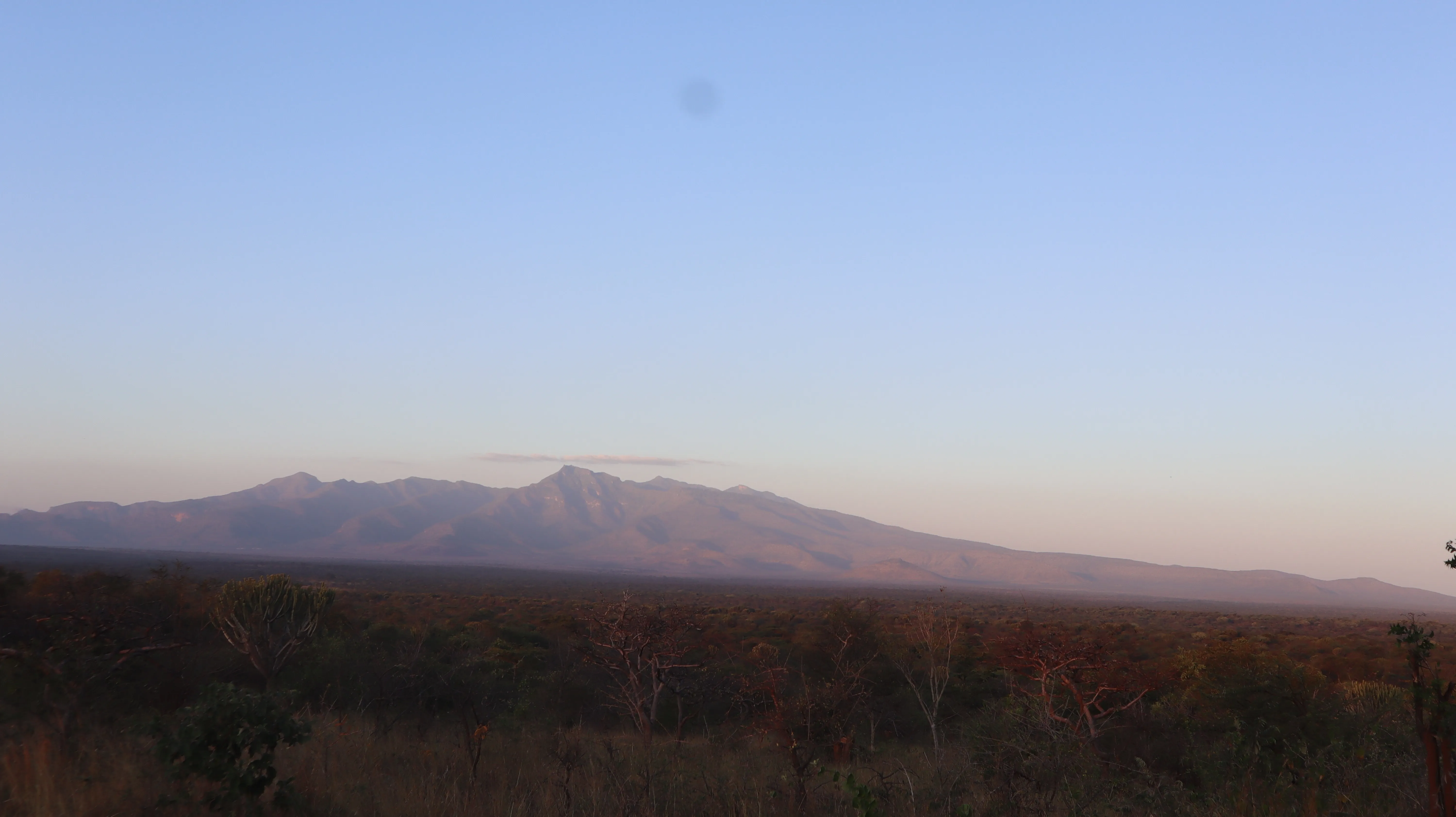 Mt. Moroto at a distance
