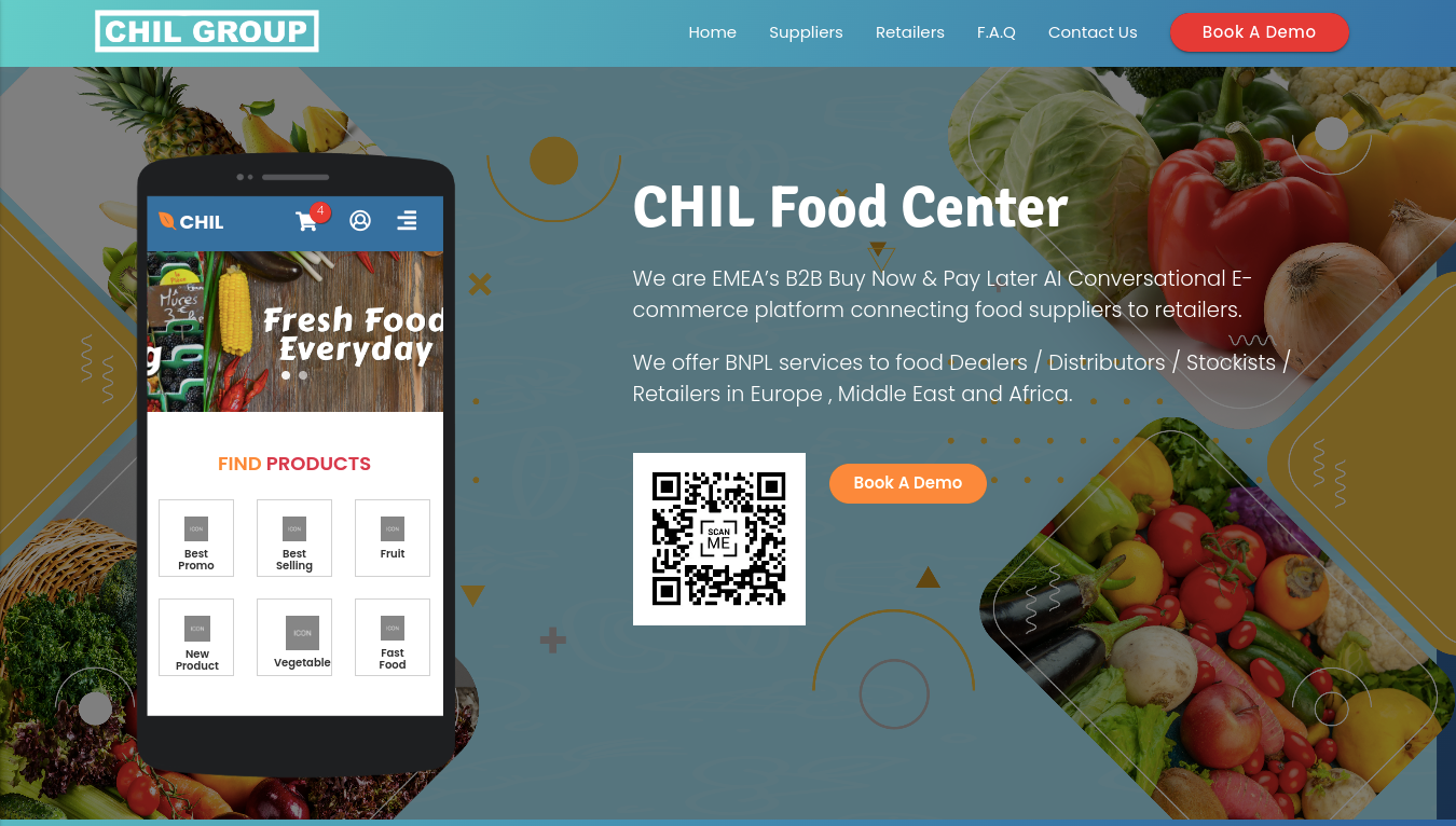 Chil Food Center Website